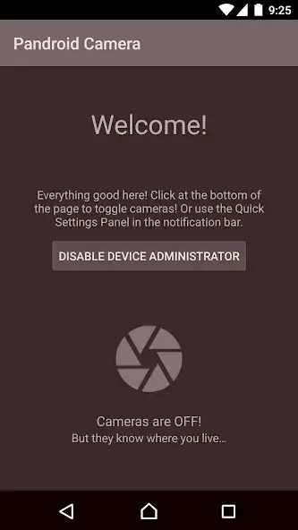 Play Pandroid Camera Blocker  and enjoy Pandroid Camera Blocker with UptoPlay