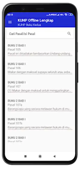 Play Panduan KUHP Offline 2023  and enjoy Panduan KUHP Offline 2023 with UptoPlay