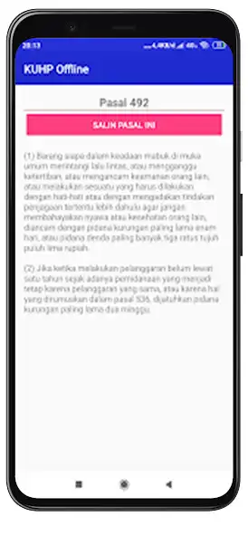 Play Panduan KUHP Offline 2023 as an online game Panduan KUHP Offline 2023 with UptoPlay