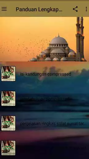 Play Panduan Lengkap Sholat Tarawih as an online game Panduan Lengkap Sholat Tarawih with UptoPlay