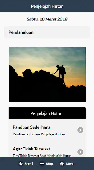 Play Panduan Pendaki Gunung  and enjoy Panduan Pendaki Gunung with UptoPlay