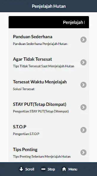 Play Panduan Pendaki Gunung as an online game Panduan Pendaki Gunung with UptoPlay