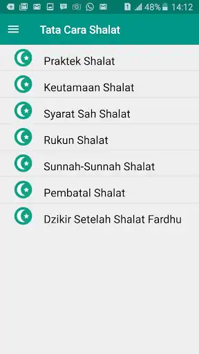 Play Panduan Praktis Sholat as an online game Panduan Praktis Sholat with UptoPlay