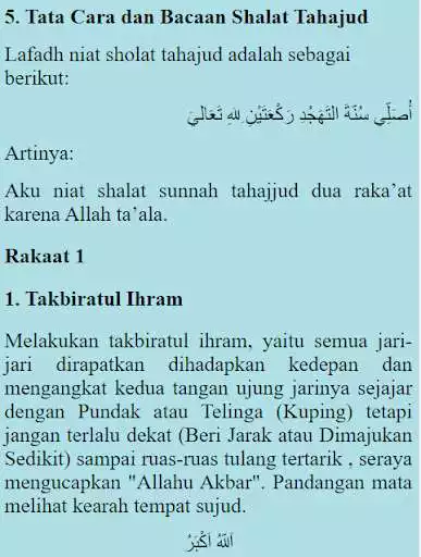 Play Panduan Shalat Tahajud