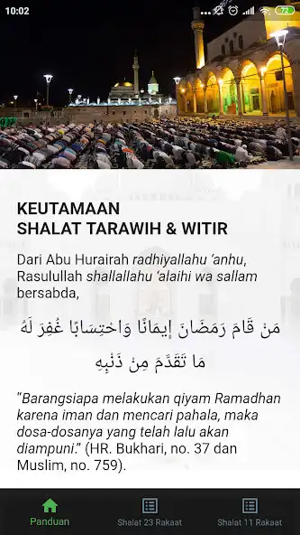 Play Panduan Shalat Tarawih  Witir  and enjoy Panduan Shalat Tarawih  Witir with UptoPlay