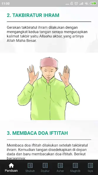 Play Panduan Shalat Wajib 5 Waktu as an online game Panduan Shalat Wajib 5 Waktu with UptoPlay