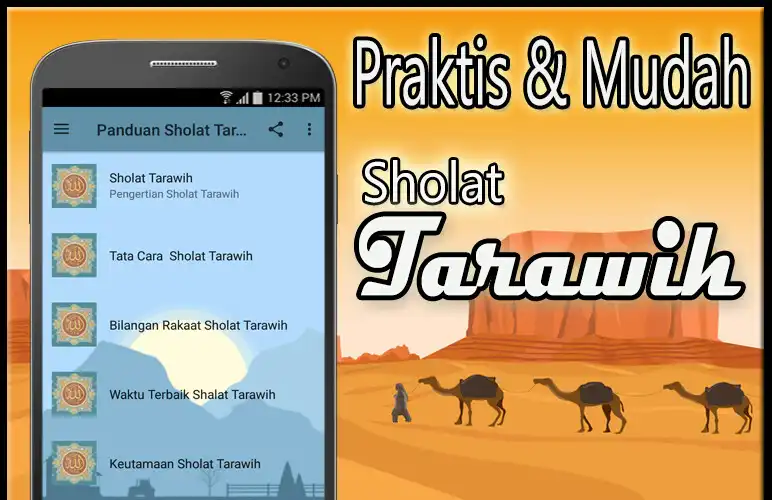 Play Panduan Sholat Tarawih as an online game Panduan Sholat Tarawih with UptoPlay