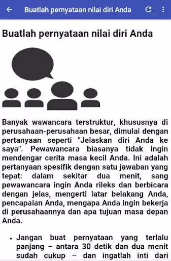 Play Panduan Tips Mencari Pekerjaan  and enjoy Panduan Tips Mencari Pekerjaan with UptoPlay