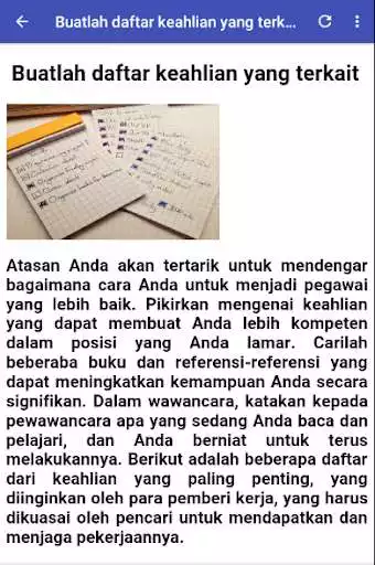 Play Panduan Tips Mencari Pekerjaan as an online game Panduan Tips Mencari Pekerjaan with UptoPlay