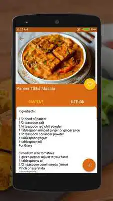 Play Paneer Recipes in English