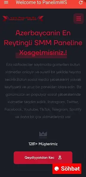 Play PanelimWS - Sizin SMM Panel as an online game online PanelimWS - Sizin SMM Panel with UptoPlay Play PanelimWS - Sizin SMM Panel as an online game PanelimWS - Sizin SMM Panel with UptoPlay