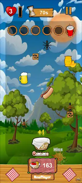 Play Panic at the Picnic as an online game Panic at the Picnic with UptoPlay