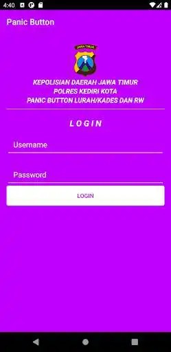 Play Panic Button Polres Kediri Kota  and enjoy Panic Button Polres Kediri Kota with UptoPlay