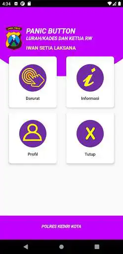 Play Panic Button Polres Kediri Kota as an online game Panic Button Polres Kediri Kota with UptoPlay