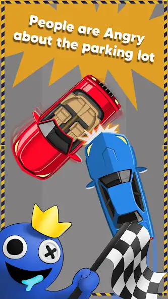 Play Panic Parking In Rainbow Cars as an online game Panic Parking In Rainbow Cars with UptoPlay