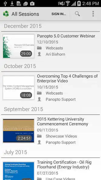 Play Panopto (Legacy)  and enjoy Panopto (Legacy) with UptoPlay