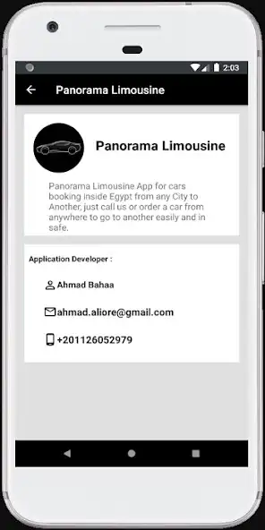 Play Panorama Limousine - Car Booking App as an online game Panorama Limousine - Car Booking App with UptoPlay