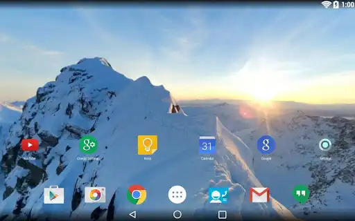 Play Panorama Wallpaper:Snowy Mntns