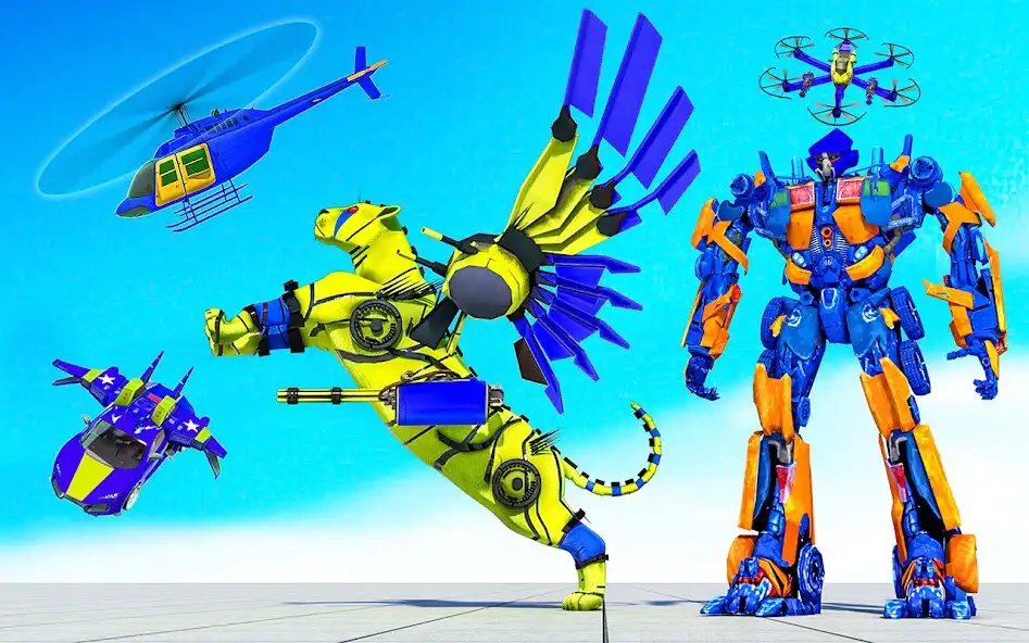 Play Panther Robot Transform Car  and enjoy Panther Robot Transform Car with UptoPlay