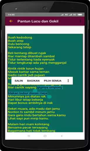 Play Pantun Cinta Gombal as an online game Pantun Cinta Gombal with UptoPlay