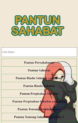 Play Pantun Persahabatan Terlengkap  and enjoy Pantun Persahabatan Terlengkap with UptoPlay