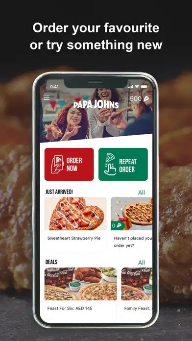 Play Papa Johns Pizza UAE as an online game Papa Johns Pizza UAE with UptoPlay