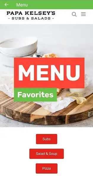 Play Papa Kelseys Subs  Salads as an online game Papa Kelseys Subs  Salads with UptoPlay