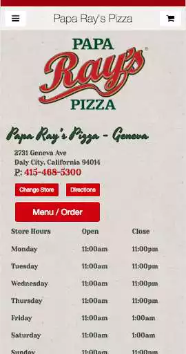 Play APK Papa Rays Pizza  and enjoy Papa Rays Pizza with UptoPlay com.ordersnapp.paparayspizza
