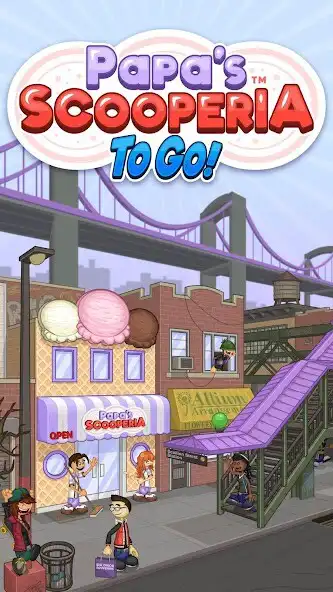 Play Papas Scooperia To Go!  and enjoy Papas Scooperia To Go! with UptoPlay