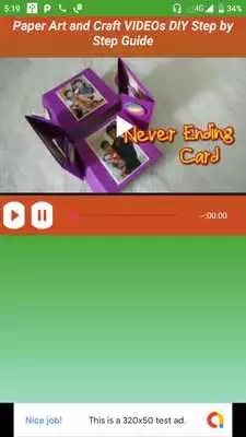 Play Paper Art and Craft VIDEOs App DIY Step by Step