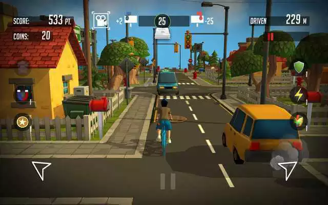 Play PaperBoy:Infinite bicycle ride