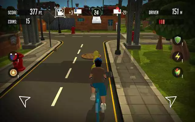 Play PaperBoy:Infinite bicycle ride