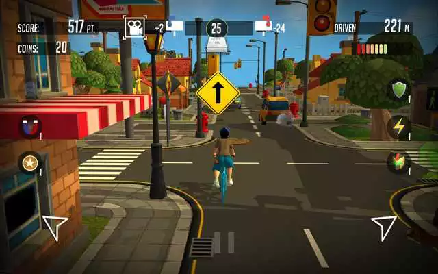 Play PaperBoy:Infinite bicycle ride