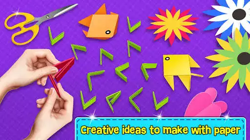 Play Paper craft Master : Relaxing DIY Art Game  and enjoy Paper craft Master : Relaxing DIY Art Game with UptoPlay