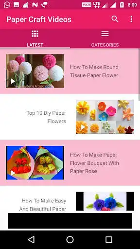 Play Paper Craft Videos as an online game Paper Craft Videos with UptoPlay