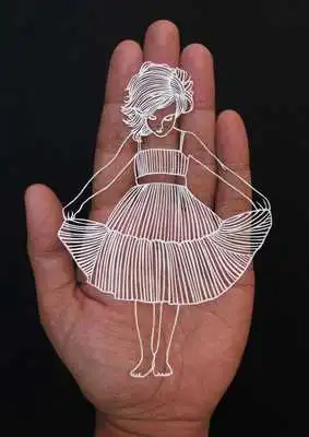 Play Paper Cut Illustration