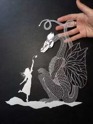 Play Paper Cut Illustration