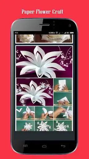 Play Paper Flower Craft