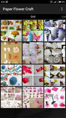 Play Paper Flower Craft