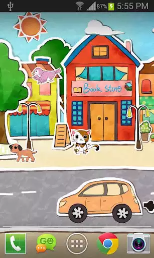 Play Paperland Live Wallpaper  and enjoy Paperland Live Wallpaper with UptoPlay
