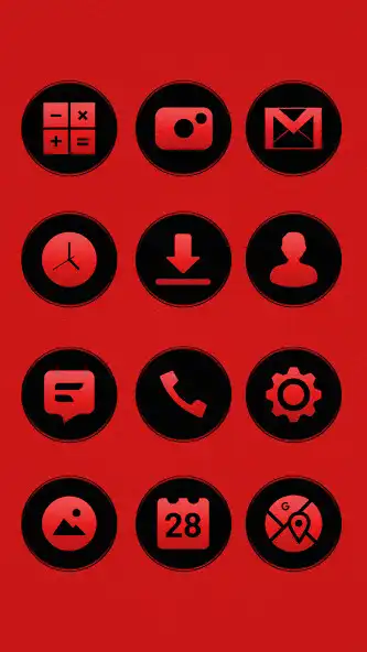 Play Paper Leather Texture Red Icons  and enjoy Paper Leather Texture Red Icons with UptoPlay