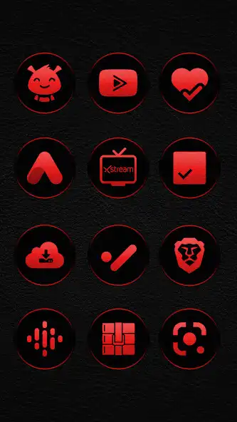 Play Paper Leather Texture Red Icons as an online game Paper Leather Texture Red Icons with UptoPlay