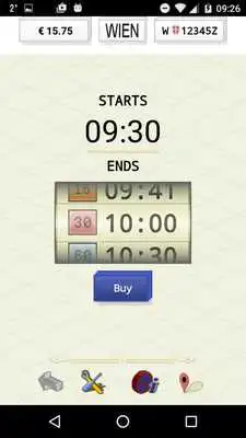 Play paperless.Parking-Vienna,cell phone short parking