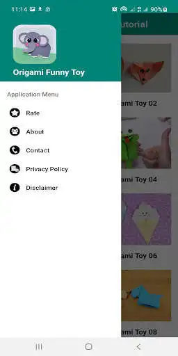 Play Paper Origami Funny Toys as an online game Paper Origami Funny Toys with UptoPlay