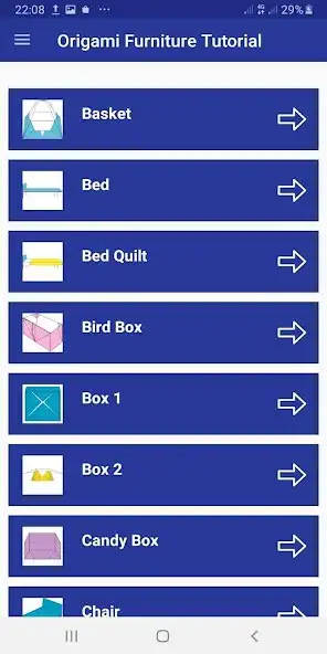 Play Paper Origami Furniture Craft  and enjoy Paper Origami Furniture Craft with UptoPlay