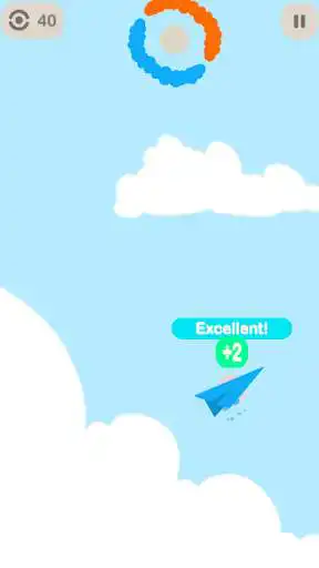 Play Paper Plane: Catch And Toss as an online game Paper Plane: Catch And Toss with UptoPlay