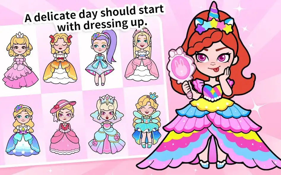Play Paper Princesss Dream Castle as an online game Paper Princesss Dream Castle with UptoPlay