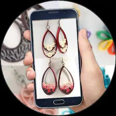 Play Paper Quilling Earrings HD
