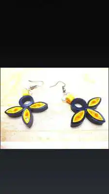 Play Paper Quilling Earrings