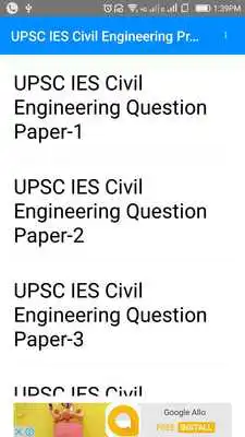 Play Papers for IES Civil Engineer